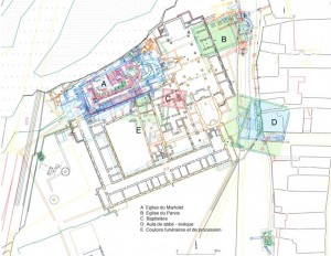 Plan of Saint-Maurice d'Agaune 2013