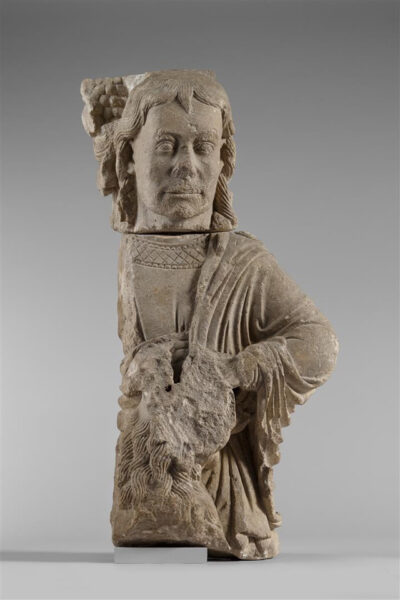 Samson by the socalled Samson Master c. 1220, Benedictine Abbey Maria Laach. Rheinisches Bildarchiv/M. Mennicken and E. Bauer