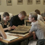 Studying medieval manuscripts in Copenhagen