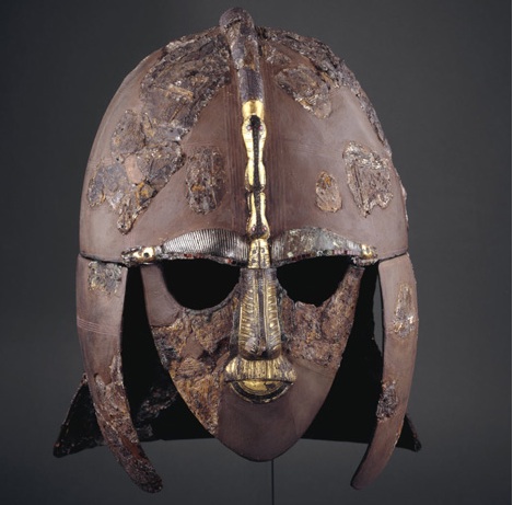 Helmet found at Sutton Hoo - Swedish design