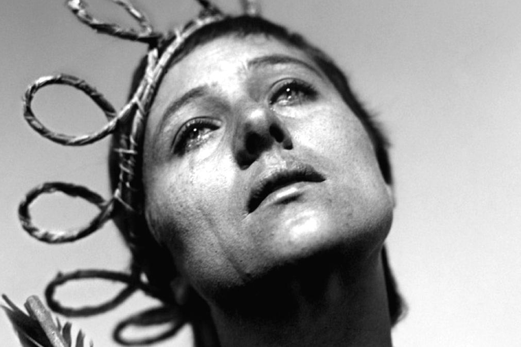 The Passion of Joan of Arc. Maria Falconetti in the film of Th. Dreyer