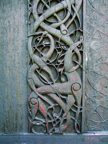 The Portal from Urnes Church in Norway. Source: Flickr/Guttorm Flatabø