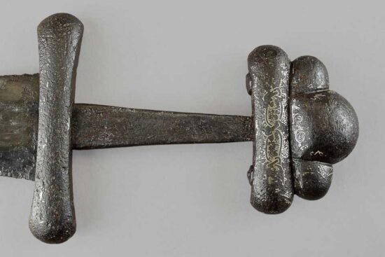 Viking silver sword. Source: RUS/ Moesgaard